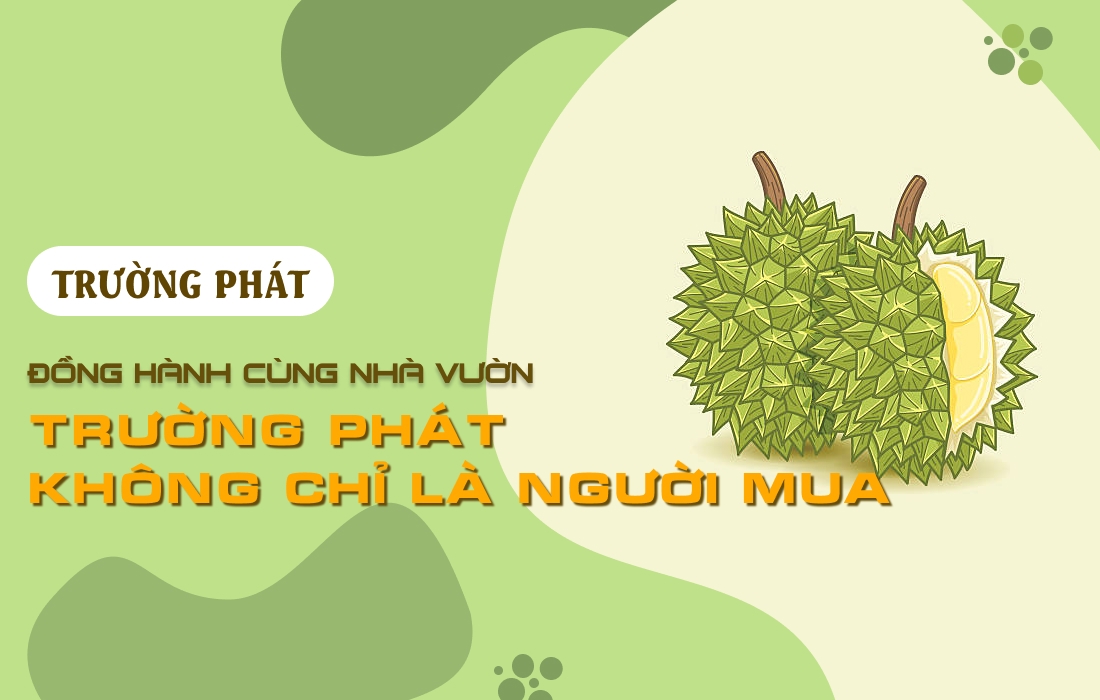 🌱 Đồng Hành Cùng Nhà Vườn – Trường Phát Không Chỉ Là Người Mua