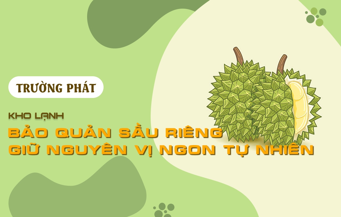 🧊 Kho Lạnh Bảo Quản Sầu Riêng – Giữ Nguyên Vị Ngon Tự Nhiên