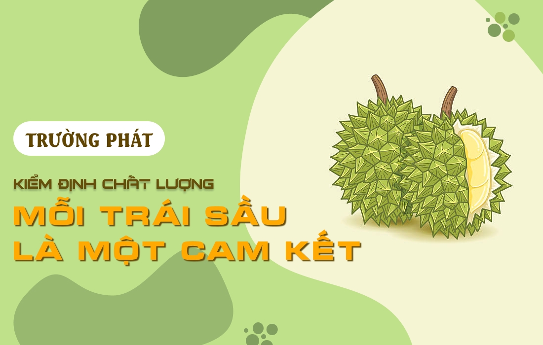 🧪 Kiểm Định Chất Lượng – Mỗi Trái Sầu Là Một Cam Kết