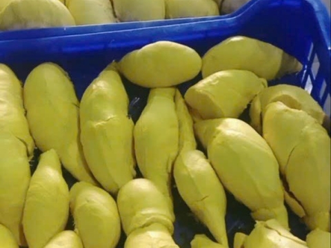 Sầu riêng lột múi